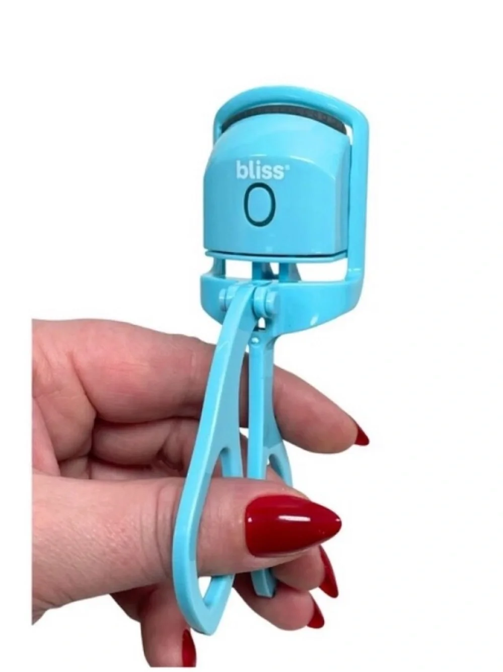 Bliss Heated Eyelash Curler in Light Blue